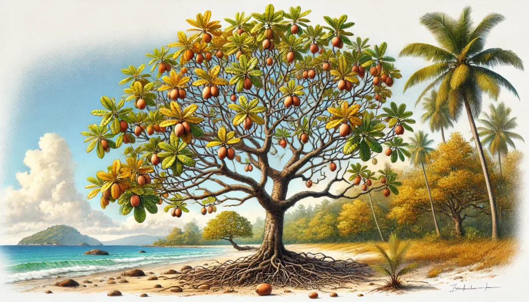 tropical-almond-tree